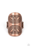 Paparazzi "Pharaoh Party" Copper Ring Paparazzi Jewelry