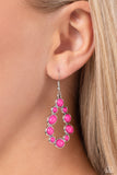 Paparazzi "POP-ular Party" Pink Earrings Paparazzi Jewelry