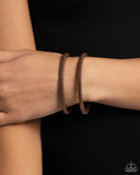 Paparazzi "Prehistoric Passion" Copper Bracelet Paparazzi Jewelry