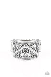 Paparazzi "Primal Patterns" Silver Ring Paparazzi Jewelry