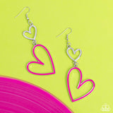 Paparazzi "Pristine Pizzazz" Pink Earrings Paparazzi Jewelry