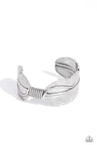 Paparazzi "Quill Quencher" Silver Bracelet Paparazzi Jewelry