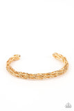 Paparazzi "Rally Together" Gold Mens Bracelet Unisex Paparazzi Jewelry