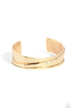 Paparazzi "Real Slick" Gold Mens Urban Bracelet Unisex Paparazzi Jewelry