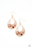 Paparazzi "Regal Recreation" Rose Gold Earrings Paparazzi Jewelry