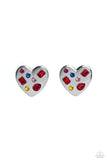 Paparazzi "Relationship Ready" Red Post Earrings Paparazzi Jewelry