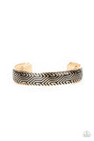 Paparazzi "Relic Raider" Gold Mens Bracelet Unisex Paparazzi Jewelry
