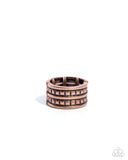 Paparazzi "Rev Up" Copper Mens Ring Paparazzi Jewelry