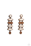 Paparazzi "Rustic Reverie" Copper Post Earrings Paparazzi Jewelry