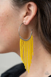 Paparazzi "Saguaro Breeze" Yellow Post Earrings Paparazzi Jewelry