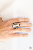 Paparazzi "Sahara Escape" White Ring Paparazzi Jewelry