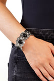 Paparazzi "Sandstone Serenade" Black Bracelet Paparazzi Jewelry