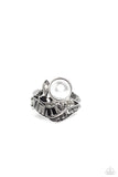 Paparazzi "SELFIE-Made Millionaire" Silver Ring Paparazzi Jewelry