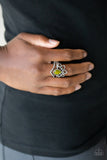 Paparazzi "Serene Scene" Green Ring