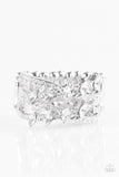 Paparazzi "Shimmering Success" White Ring Paparazzi Jewelry