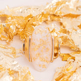 Paparazzi "Shimmery Sovereign" White Ring Paparazzi Jewelry