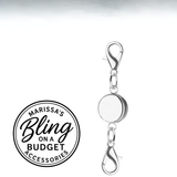 "Easy Does It" Silver Magnetic Jewelry Clasp Paparazzi Jewelry