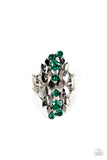 Paparazzi "Smoky Smolder"Green Ring Paparazzi Jewelry