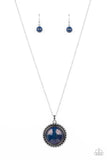 Paparazzi "Sonoran Summer" Blue Necklace & Earring Set Paparazzi Jewelry