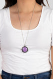 Paparazzi "Sonoran Summer" Purple Necklace & Earring Set Paparazzi Jewelry