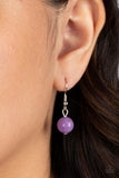 Paparazzi "Sonoran Summer" Purple Necklace & Earring Set Paparazzi Jewelry