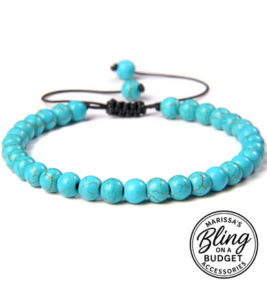 Blue Stone Bracelet Paparazzi Jewelry