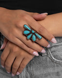 Paparazzi "Stony Spectacle" Copper Ring Paparazzi Jewelry