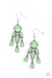 Paparazzi "Summer Feeling" Green Earrings Paparazzi Jewelry