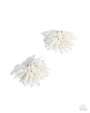 Paparazzi "Sunset Shower" White Post Earrings Paparazzi Jewelry