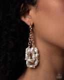 Paparazzi "Sunset State Of Mind" Gold Post Earrings Paparazzi Jewelry