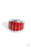 Paparazzi "Swatch Your Step" Red Ring Paparazzi Jewelry