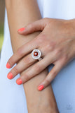 Paparazzi "Targeted Timelessness" Brown Ring Paparazzi Jewelry