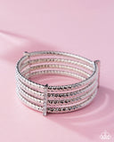 Paparazzi "Teeming With Taste" White Bracelet Paparazzi Jewelry