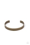 Paparazzi "Terra Tread" Brass Mens Bracelet Unisex Paparazzi Jewelry