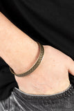 Paparazzi "Terra Tread" Brass Mens Bracelet Unisex Paparazzi Jewelry