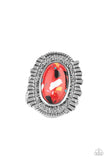 Paparazzi "Terrazzo Trendsetter" Red Ring Paparazzi Jewelry