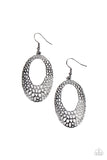 Paparazzi "The HOLE Nine Yards" Black Earrings Paparazzi Jewelry