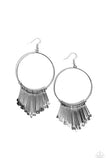 Paparazzi "The Little Dipper" Silver Earrings Paparazzi Jewelry