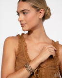 Paparazzi "Timeless Tango" Gold Bracelet Paparazzi Jewelry