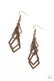 Paparazzi "Totally TERRA-ific" Multi Earrings Paparazzi Jewelry