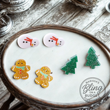 "The Icing On Top" Brown Post Earrings Paparazzi Jewelry