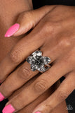 Paparazzi "Tropical Treat" Black Ring Paparazzi Jewelry