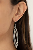 Paparazzi "Twinkling For Two" White Earrings Paparazzi Jewelry