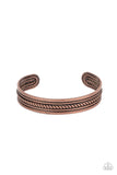 Paparazzi "Urban Expedition" Copper Mens Urban Bracelet Paparazzi Jewelry