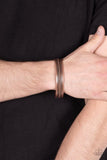 Paparazzi "Urban Expedition" Copper Mens Urban Bracelet Paparazzi Jewelry