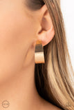 Paparazzi "Versatile Velocity" Gold Clip On Earrings Paparazzi Jewelry