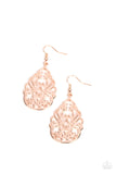 Paparazzi "Vineyard Vista" Rose Gold Earrings Paparazzi Jewelry