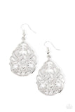 Paparazzi "Vineyard Vista" Silver Earrings Paparazzi Jewelry