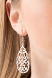 Paparazzi "Vineyard Vista" Silver Earrings Paparazzi Jewelry