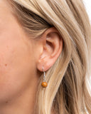 Paparazzi "Visionary Venture" Brown Necklace & Earring Set Paparazzi Jewelry